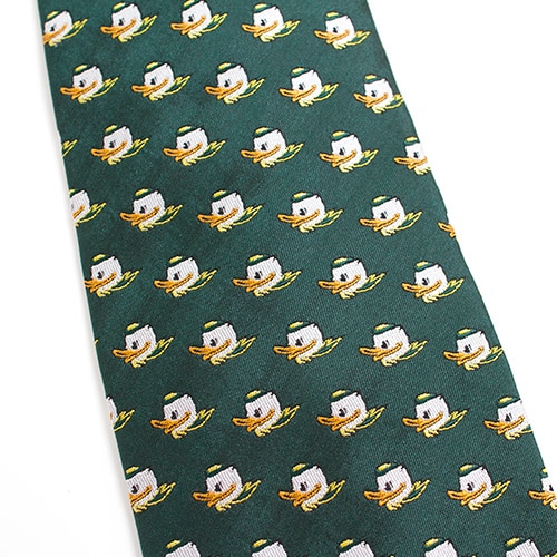 Repeating Fighting Duck, Silk, Neck Tie